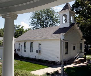 framed schoolhouse