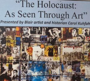 Holocaust artwork speaker