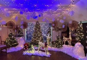 2025 fantasy of trees ball room display